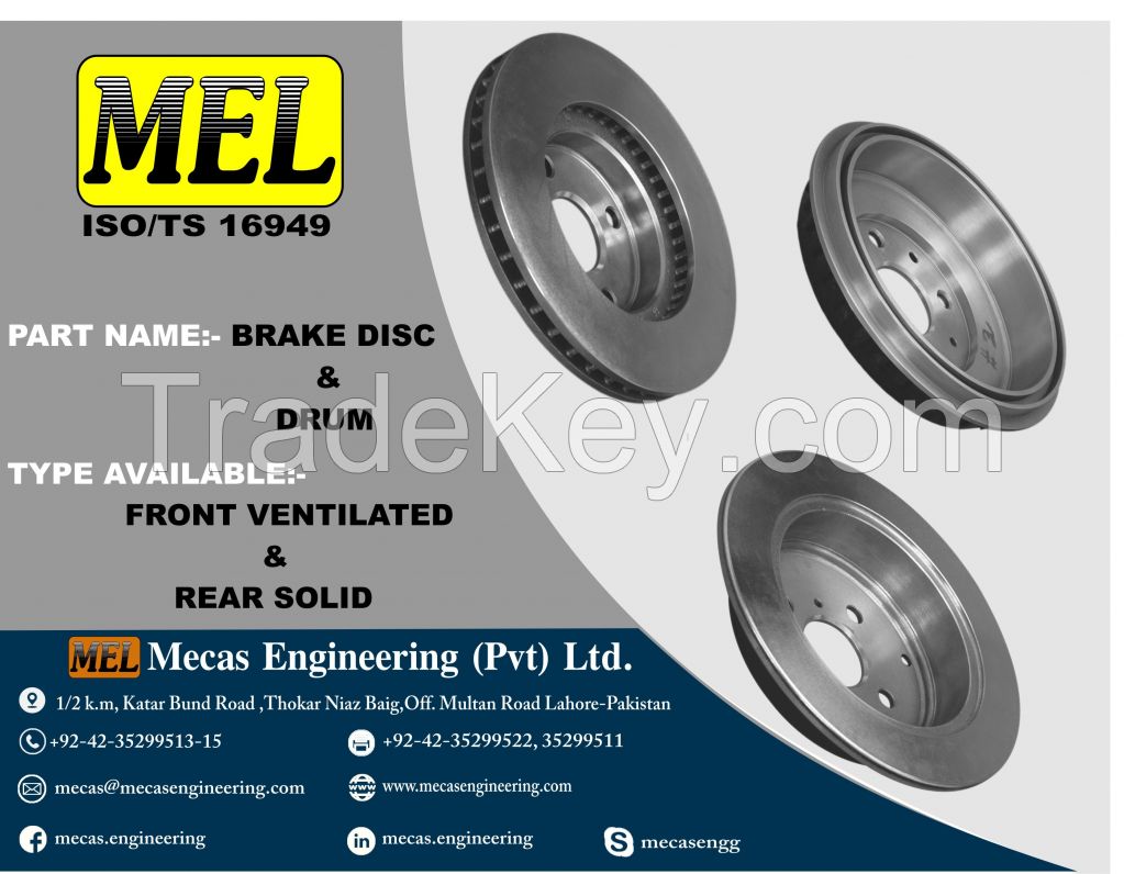 Brake Disc For Automotive