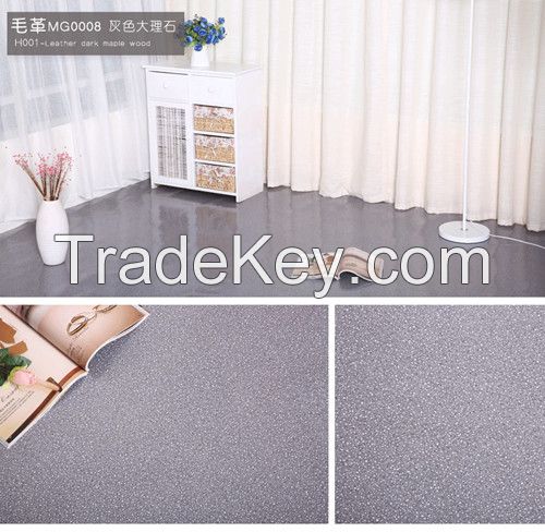 PVC sheet flooring with linoleum