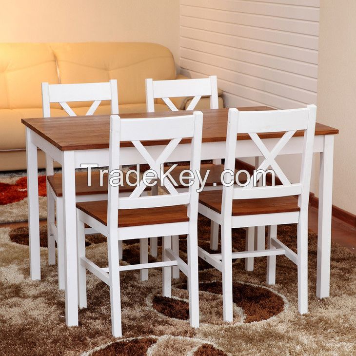 5pc Pine Dining Set