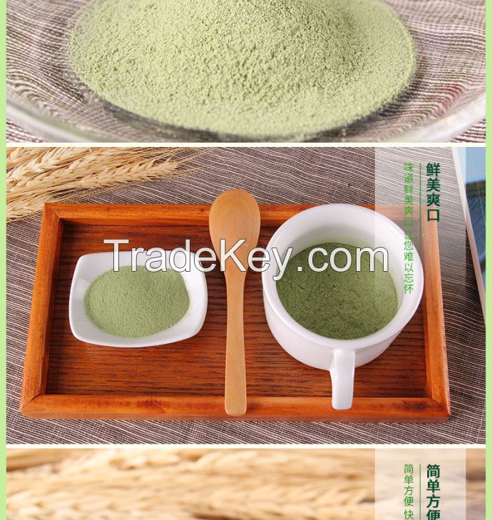 Factory Supply Hot Sale Barley Grass Green Powder with HACCP,ISO,HALAL Certification