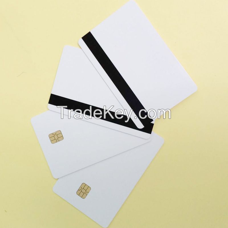 Sle4442 Chip Card with 2 Track 8.4MM HI-CO Magnetic Stripe