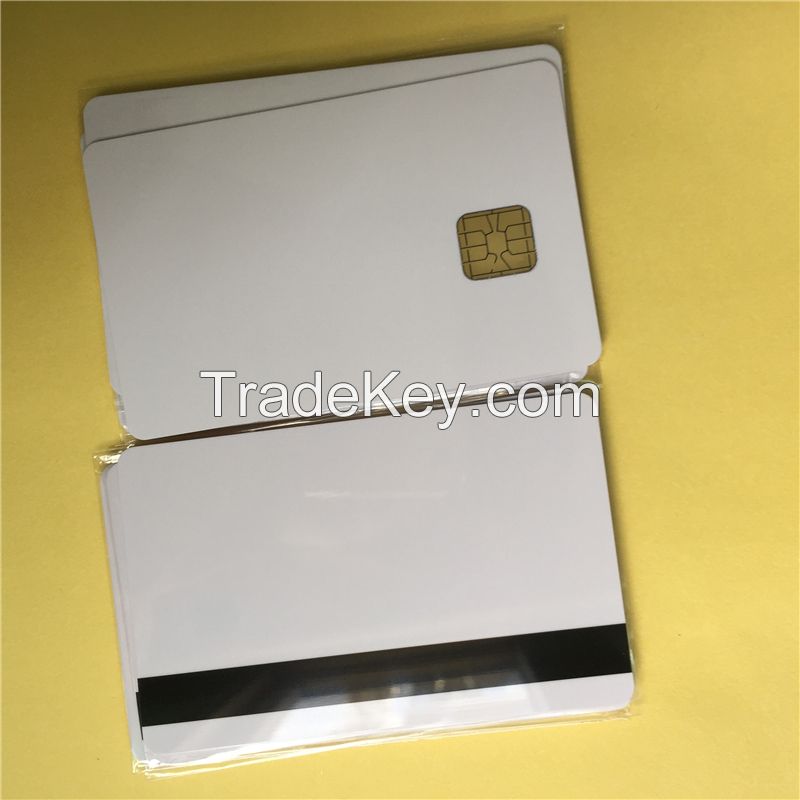 Sle4428 Chip with Magnetic Stripe card For MSR609 Mag Reader Writer