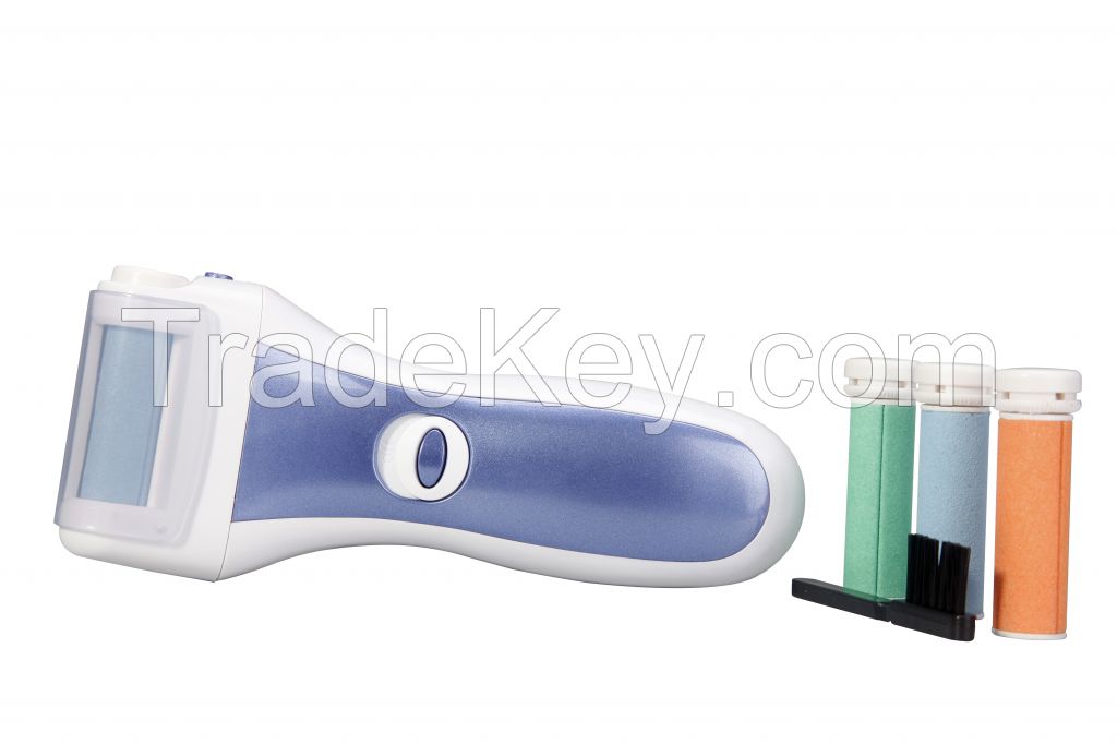 New Arrived 4 Replaceable Heads Pedicure Callus Remover 