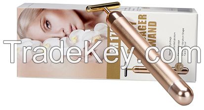 Energy 24k Gold Beauty Bar Vibrating Facial Massager