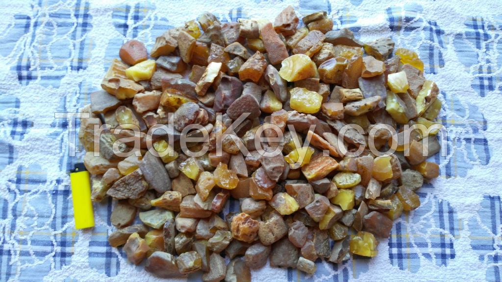 NATURAL BALTIC RAW AMBER MATERIAL 5-10 gr