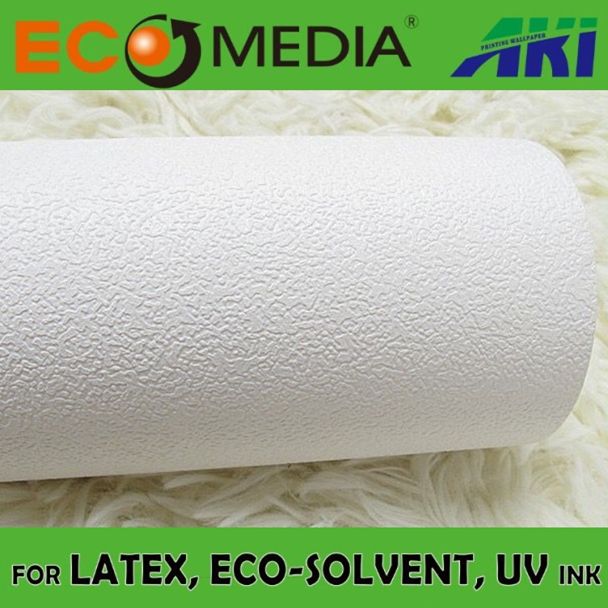 China Factory Custom Textures Semi Glossy with Color Glitters Non-woven Blank Printed Wallpaper