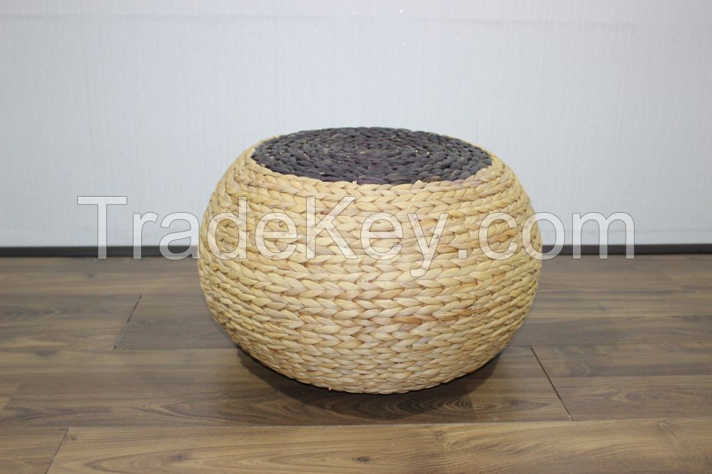 WATER HYACINTH ROUND STOOL