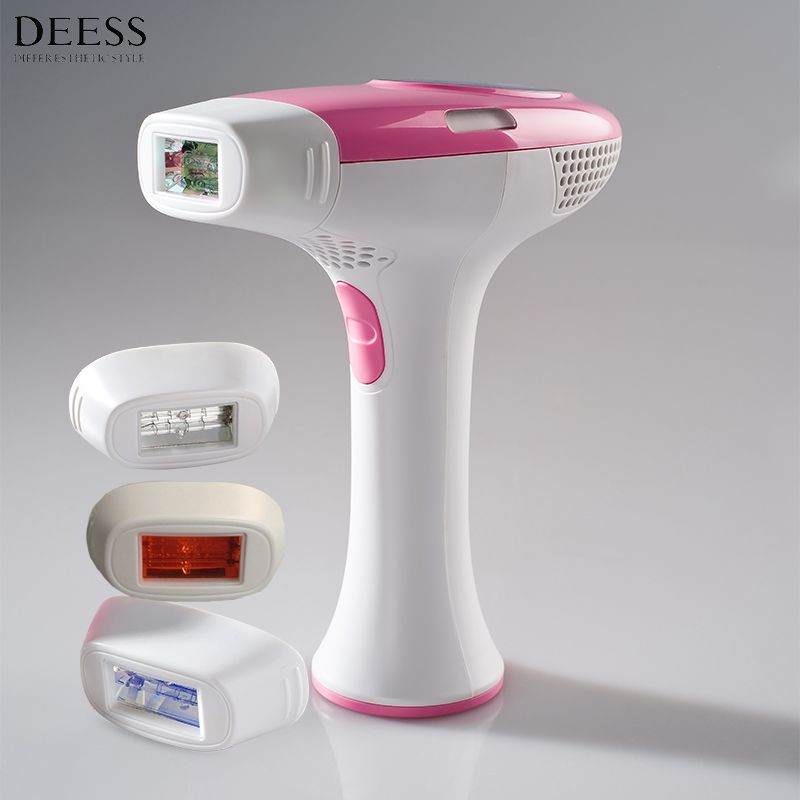 Deess Home use IPL beauty system 3 in 1 IPL laser hair removal skin rejuvenation acne clean