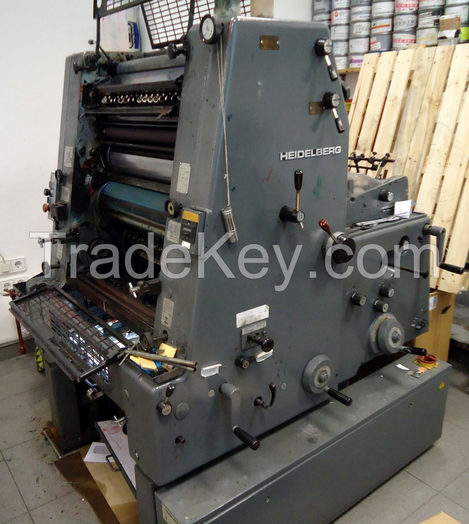 Used Printing Machine Gto 52 1981