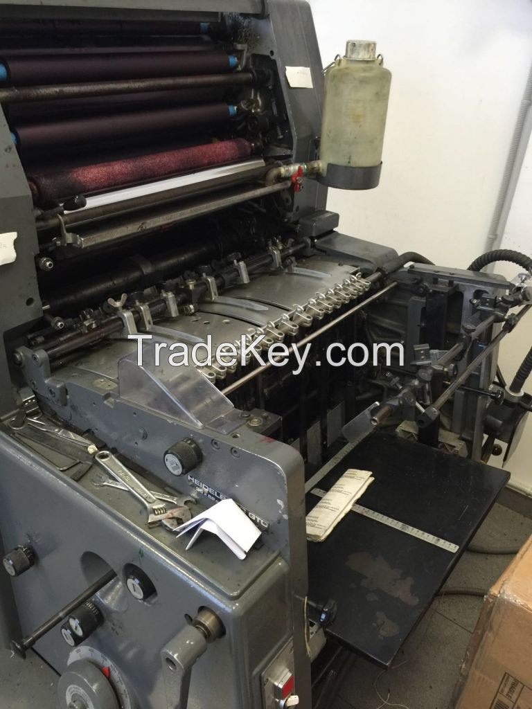 Used Printing Machine Gto 52 1981