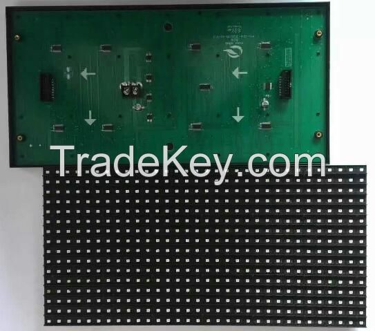 High Brightness P10 SMD3528 Single Color LED Display Module