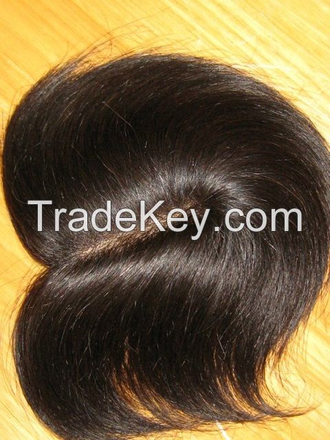 100% remy human hair high quality men's toupee