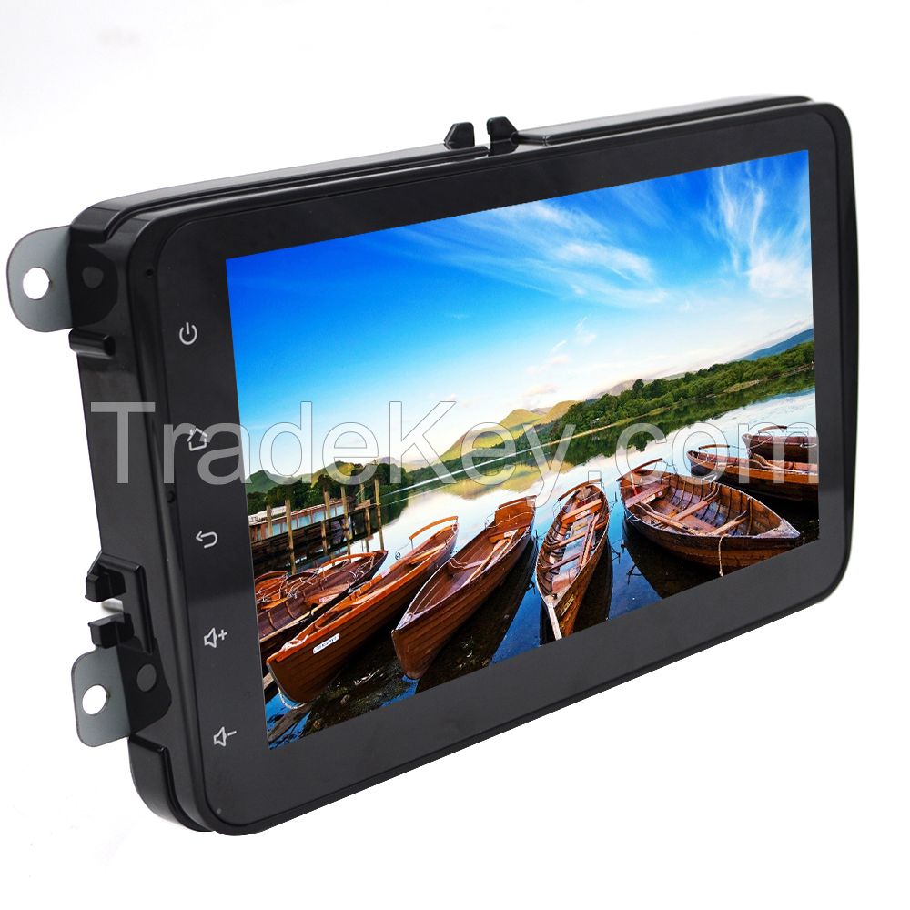 8inch  full touch screen deckles navigation for VW