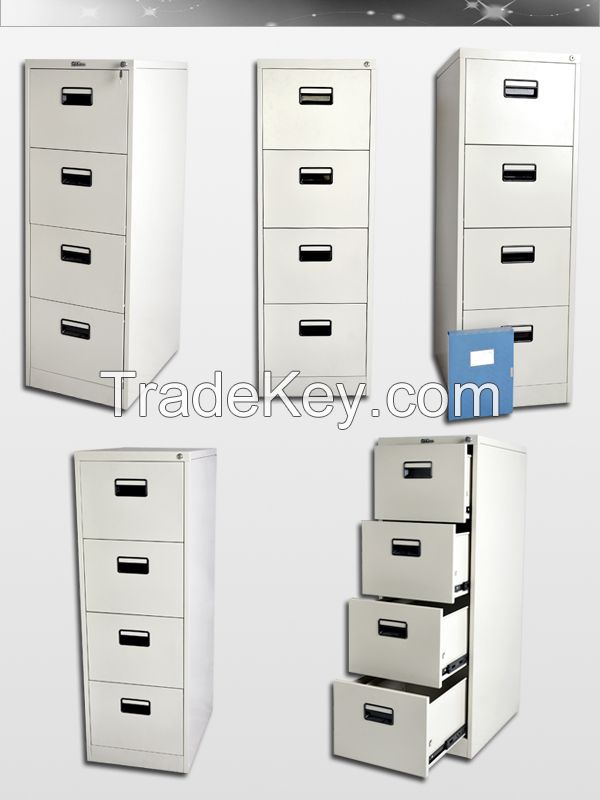Cheap china lockable 4 drawer used industrial steel storage cabinets