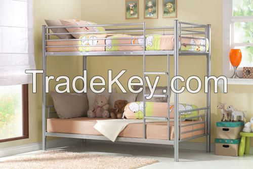 Factory Offer Strong Structure Two Layer KD Structure Steel Bunk Beds