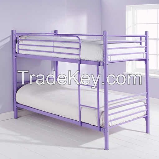 Factory Offer Strong Structure Two Layer KD Structure Steel Bunk Beds