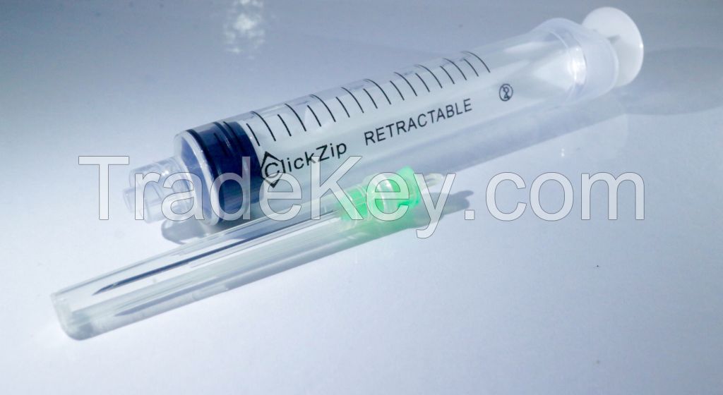 Needle Retractable Safety Syringe