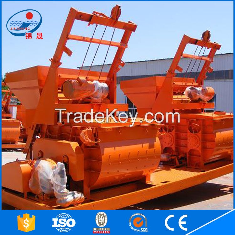 Jinsheng Js750 Twin Shaft Concrete Mixer