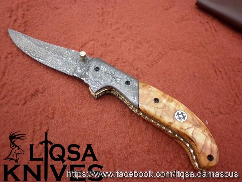 Custom made pocket knife