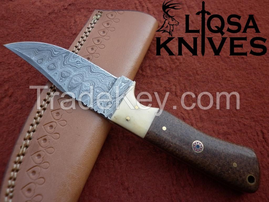 Custom made hunting knife