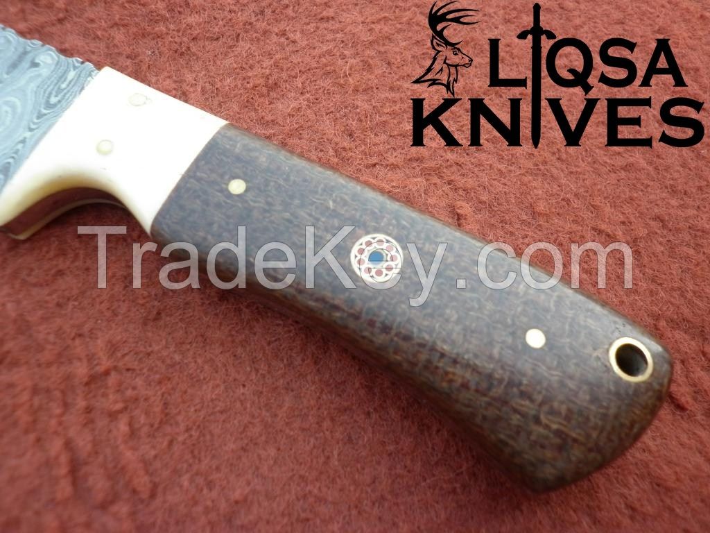 Custom made hunting knife