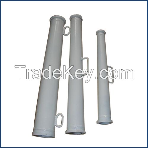 Concrete pump reducer pipe