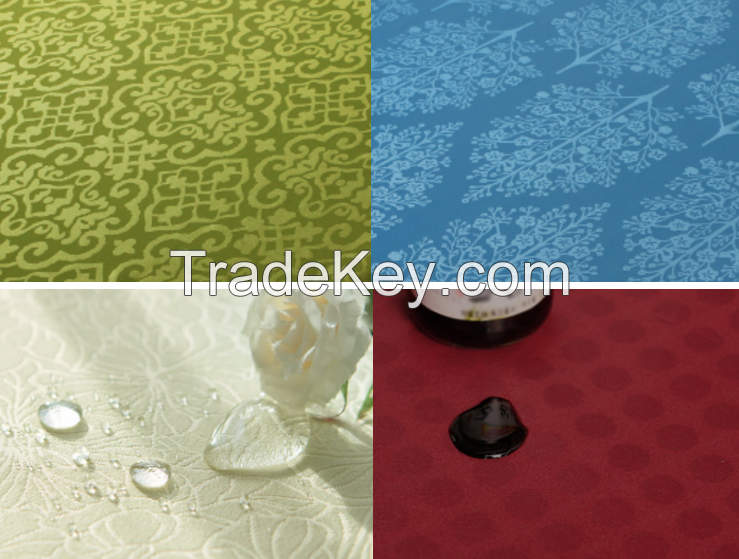 Jacquard Tablecloth (with Water/Oil Proof)