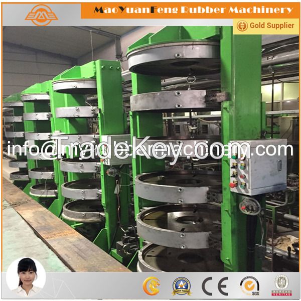 Automatic motorcycle tire curing press vulcanizing machine