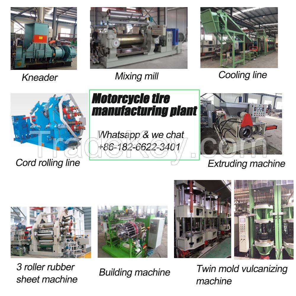 Motorcycle tire making plant