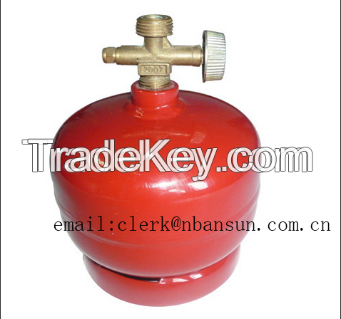 Hot Sale Small Compressed Customized LPG Gas Cylinder (AS-LPG-0.5KGB)