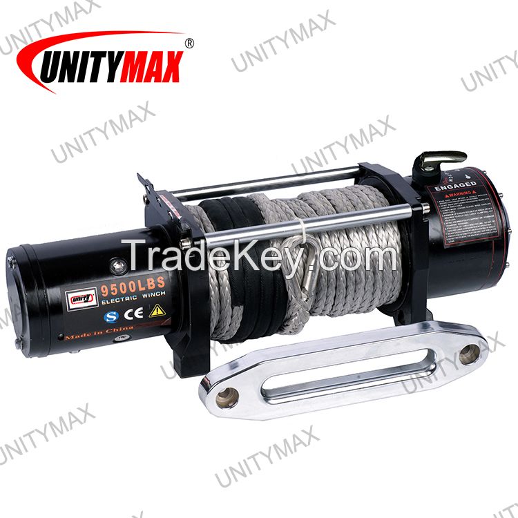 Unity 12V 4X4 electric car winch/warn winch 9500lbs