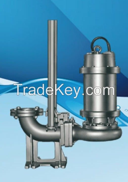 Submersible pump with non-clog impeller
