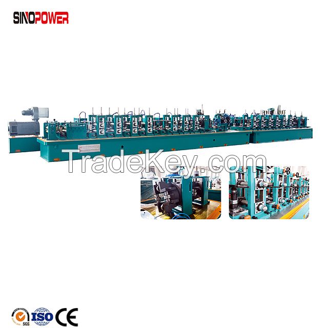 Steel pipe making machinery for making round square and LTZ pipe