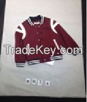 Boy's/men's 65% Polyester 35% Cotton Knitted Jacket