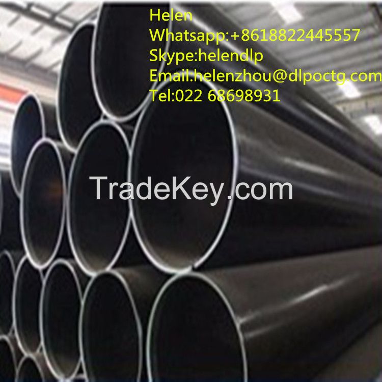 din 2394 stainless steel spiral pipe steel pile pipe for oil and gas field