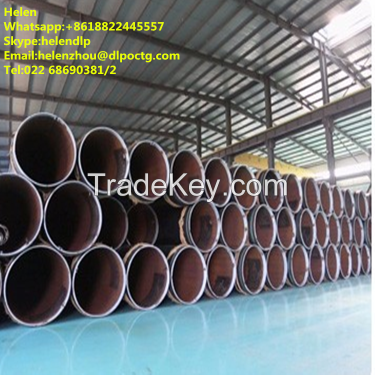 din 2394 stainless steel spiral pipe steel pile pipe for oil and gas field