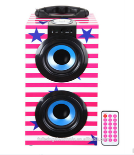 Newest Portable Bluetooth Wireless Speakers with FM/USB/SD 