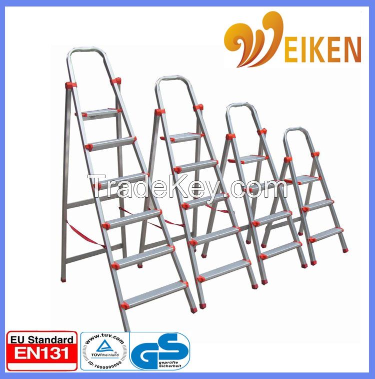 8 foot commercial household aluminum step ladder