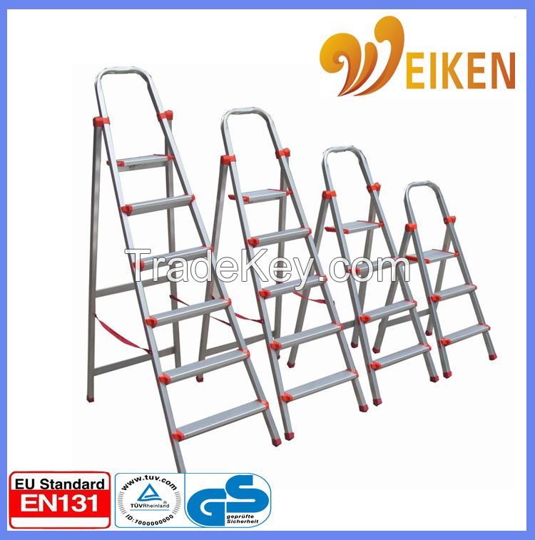 WK-AL208 lightweight aluminum kitchen step ladder