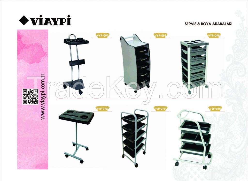 Pedicure Chairs , SPA , Manicure Chair, pedicure and manicure chair , Manicure Trolley , pedicure Tables ,Viaypi Company , Barber Chairs , Turkey , Hair Washing Shampoo Chairs