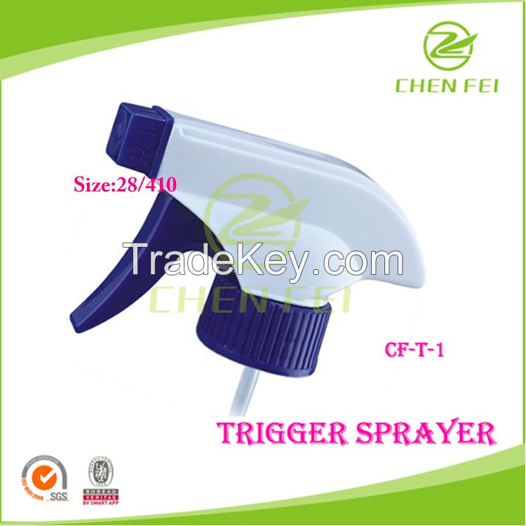 Non Spill Standard Square Head Trigger Sprayer for Cleaner