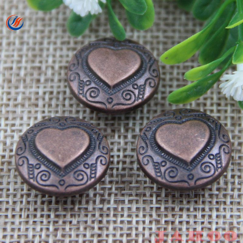 High Quality Metal Jeans Button with Customized Logo Embossed