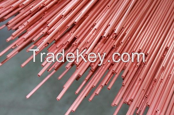 Straight copper tube