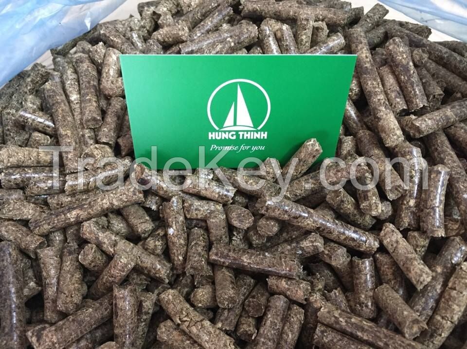 Acacia wood pellets