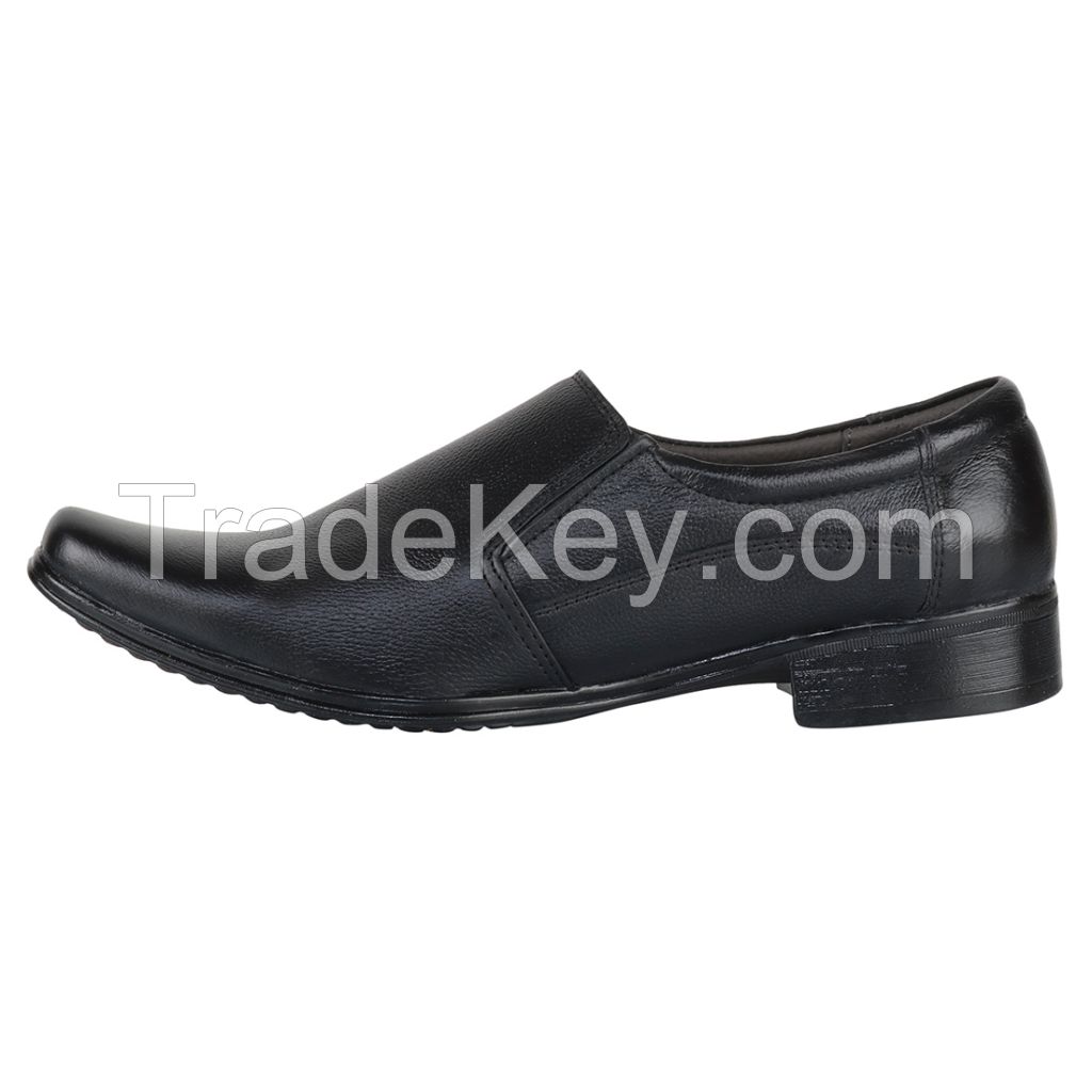 IZAPO Man's Black Formal without Laces  shoes