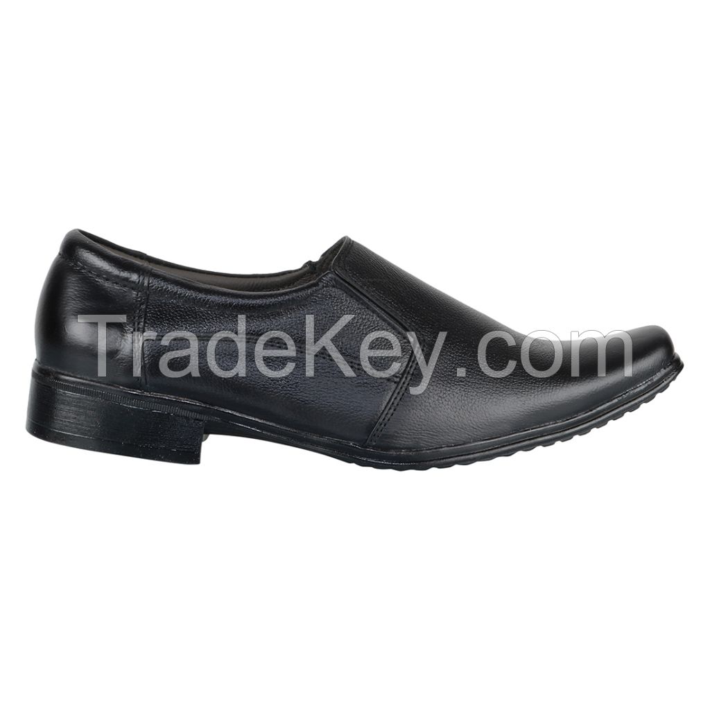 IZAPO Man's Black Formal without Laces  shoes