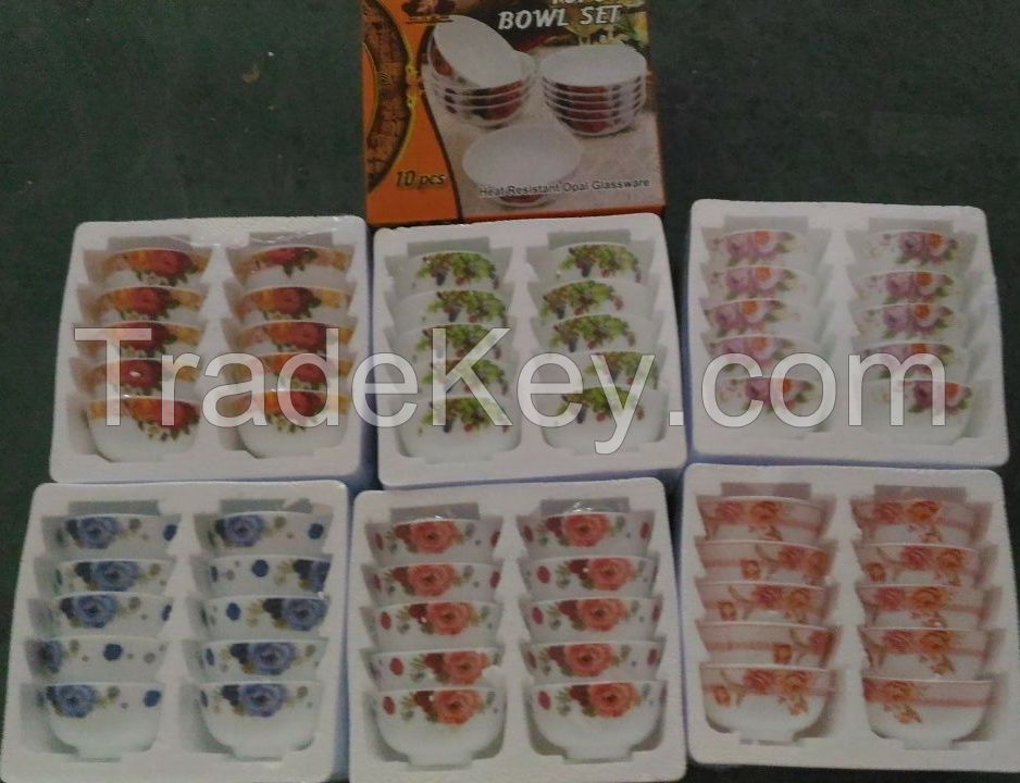 10pcs bowl set