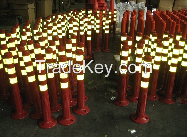 Flexible Safety Elastic Warning Post Traffic Safety Facilities