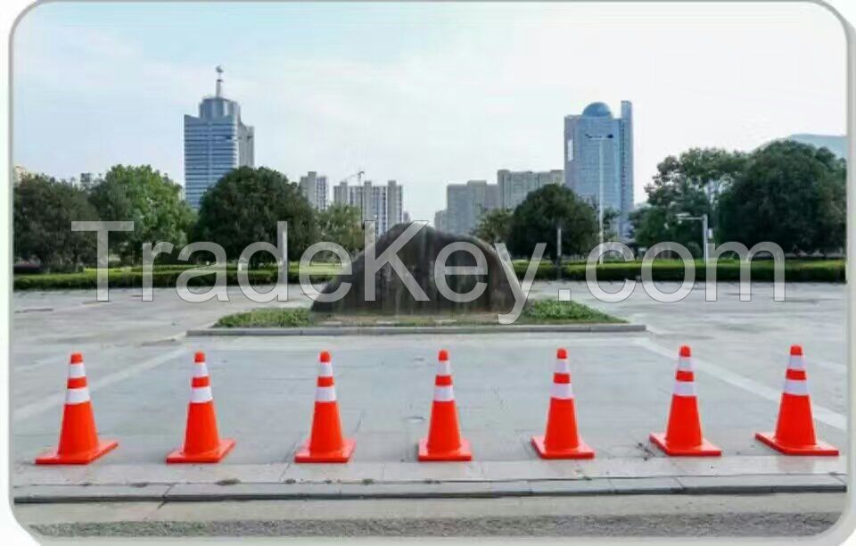 Flexible Road Cone | Traffic Cone | Reflective PVC Traffic Facility
