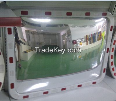 rectangle road safety convex mirrors|rectangular traffic convex mirror|rectangle convex mirror